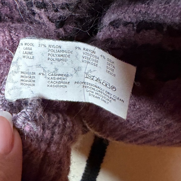 Missoni Made in Italy Purple hues s/s sweater - Picture 8 of 8